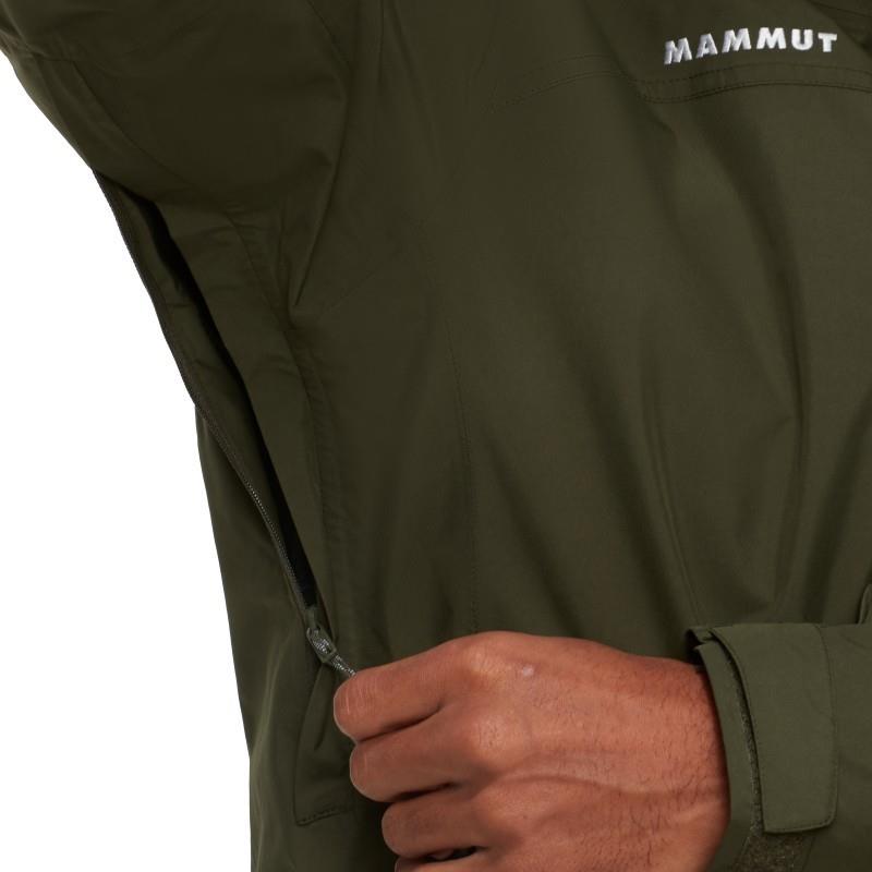 Treeline 3-in-1 HS Hooded Jacket - Mens - dark marsh / black 1