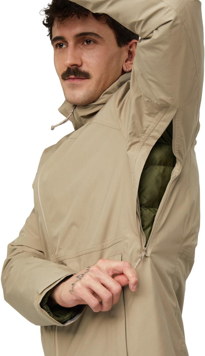 Treeline 3-in-1 HS Hooded Jacket - Mens - sablun / dark marsh 1