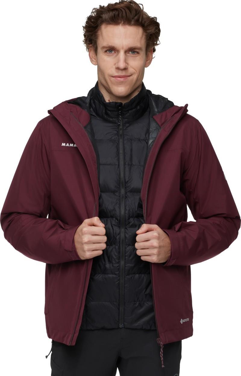 Treeline 3-in-1 HS Hooded Jacket - Mens - vin / black 1
