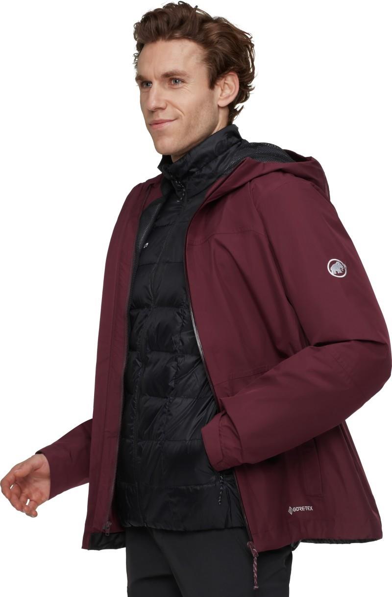 Treeline 3-in-1 HS Hooded Jacket - Mens - vin / black 1