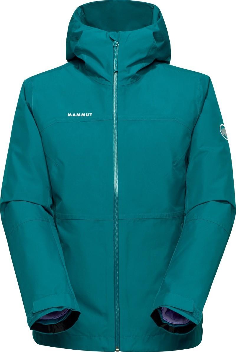 Treeline 3-in-1 HS Hooded Jacket - Womens - deep teal / lavandin 1