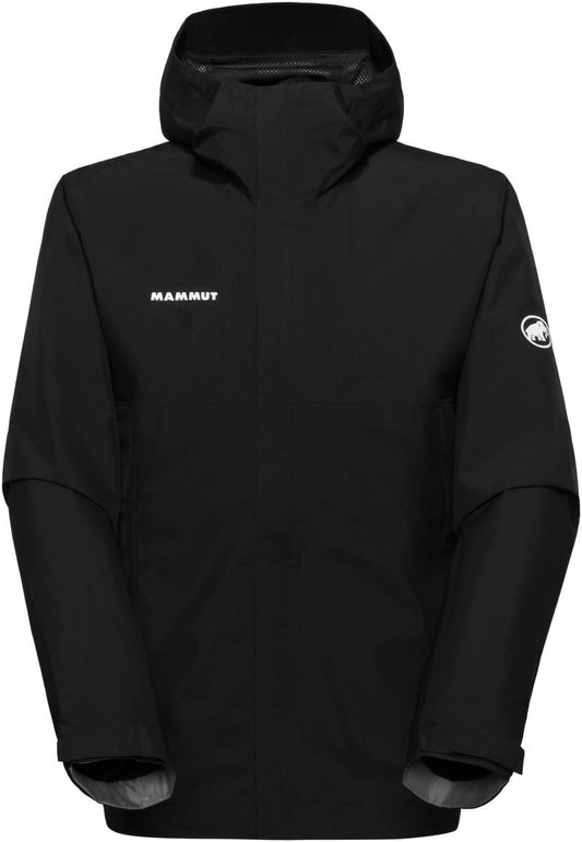 Treeline Light HS Hooded Jacket - Mens - black 1