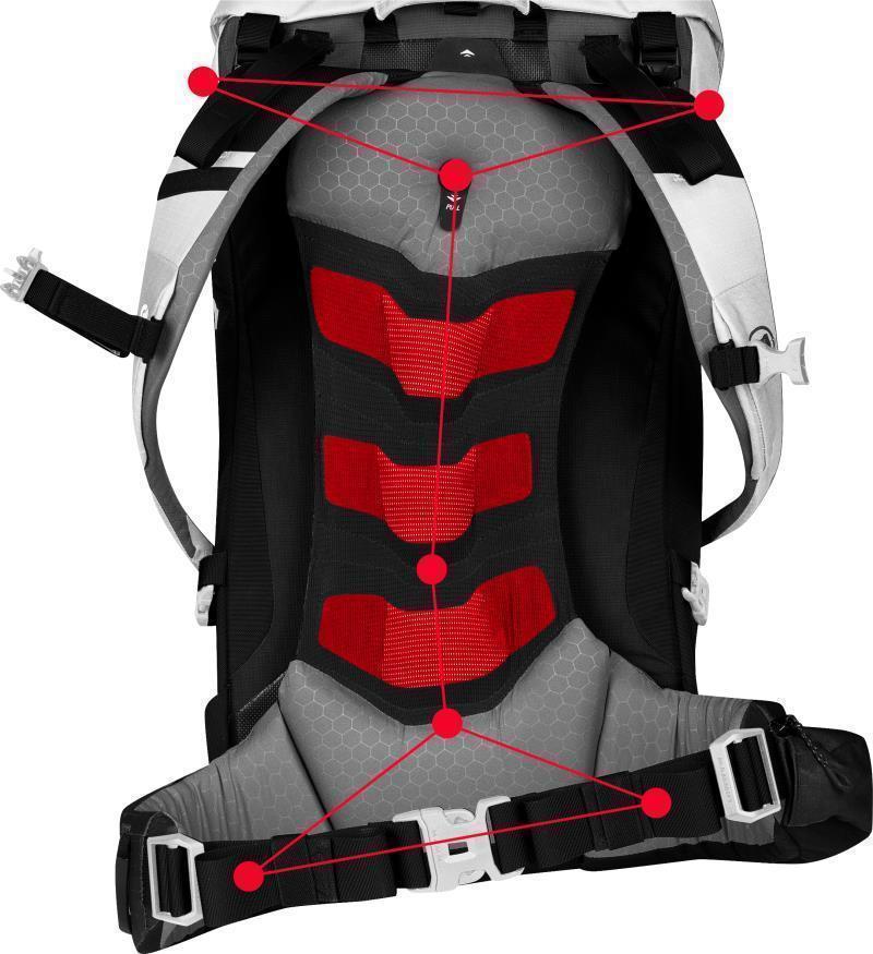 Trion Spine 35L - Black / White 5