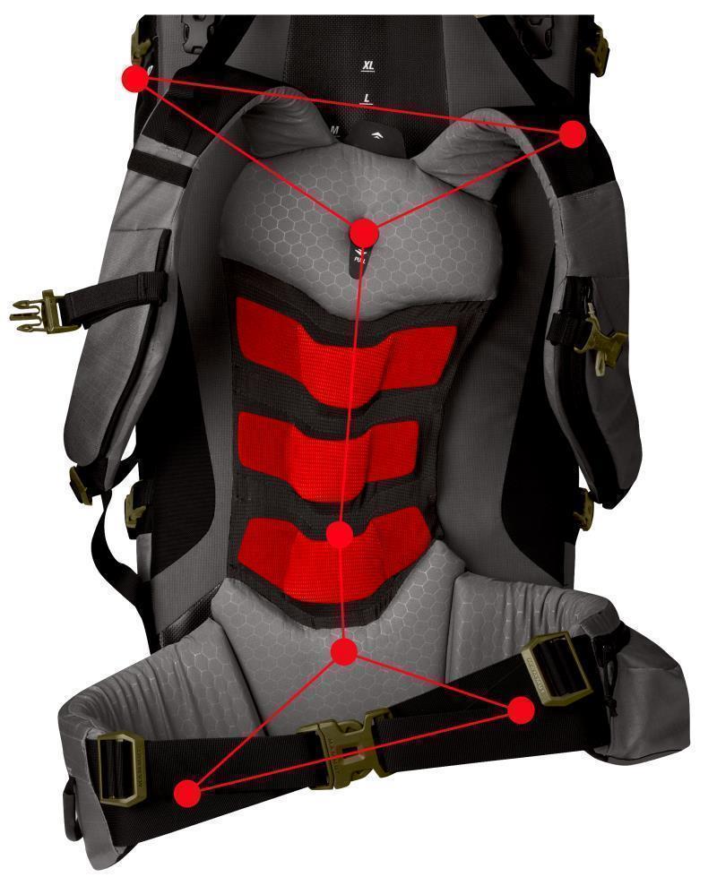 Trion Spine 75L - Graphite / Black 4