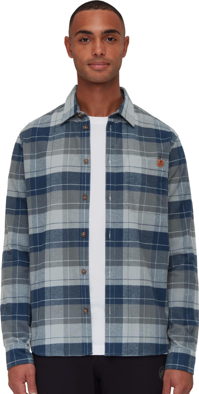 Trovat LS Shirt - Mens - steel / marine 1