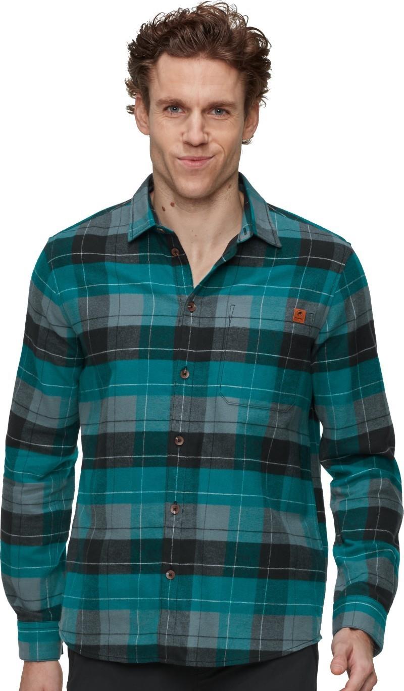 Trovat LS Shirt - Mens - strata / deep teal 1