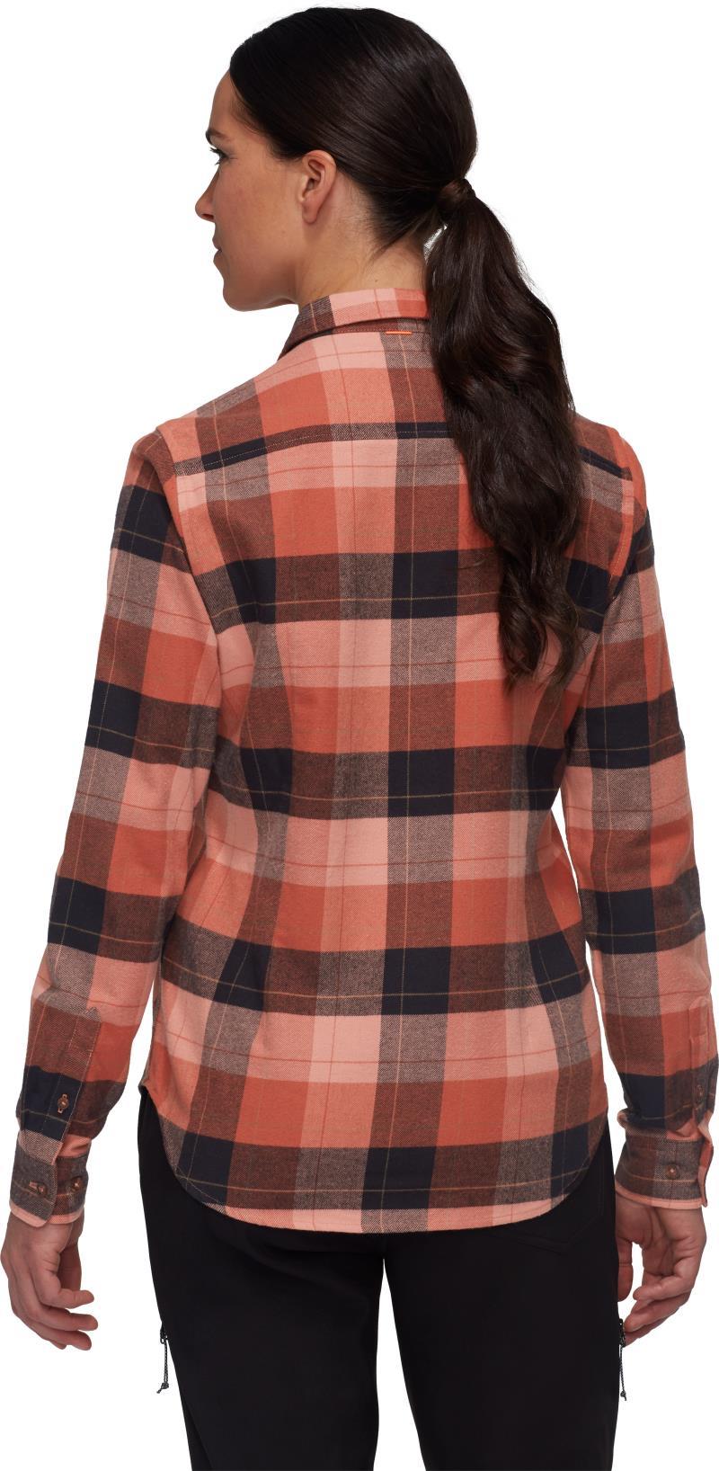 Trovat LS Shirt - Womens - Brick / Black 3