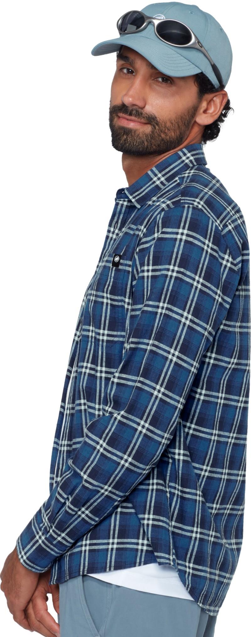 Trovat Summer LS Shirt - Mens - marine / tschiel 1