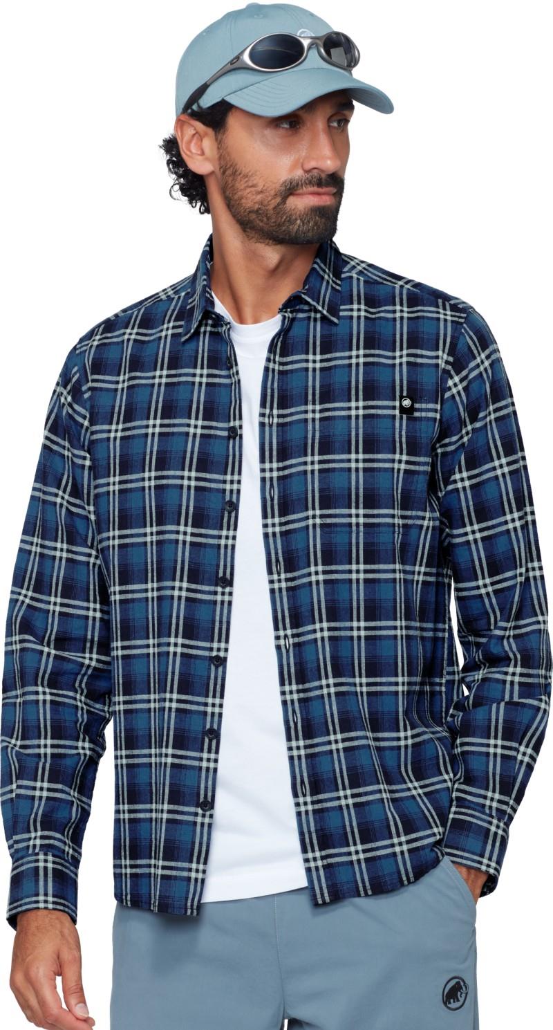 Trovat Summer LS Shirt - Mens - marine / tschiel 1