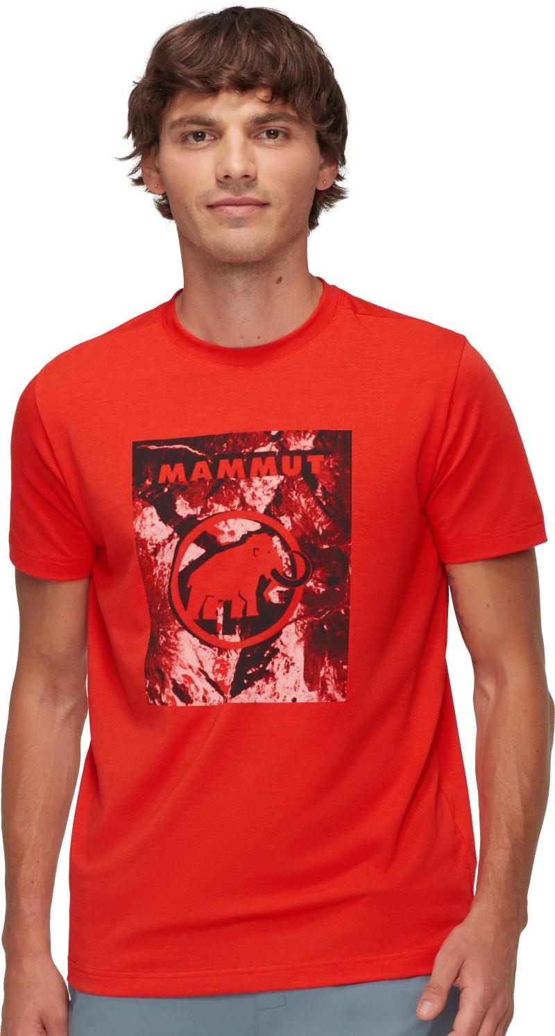 Trovat T-Shirt Mammut - Mens - mammut red 1