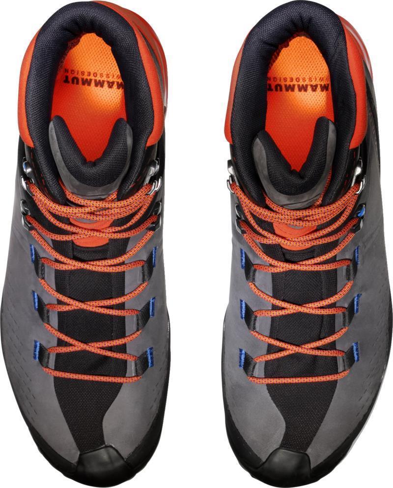 Trovat Tour High GTX - Mens - Asphalt / Hot Red 4