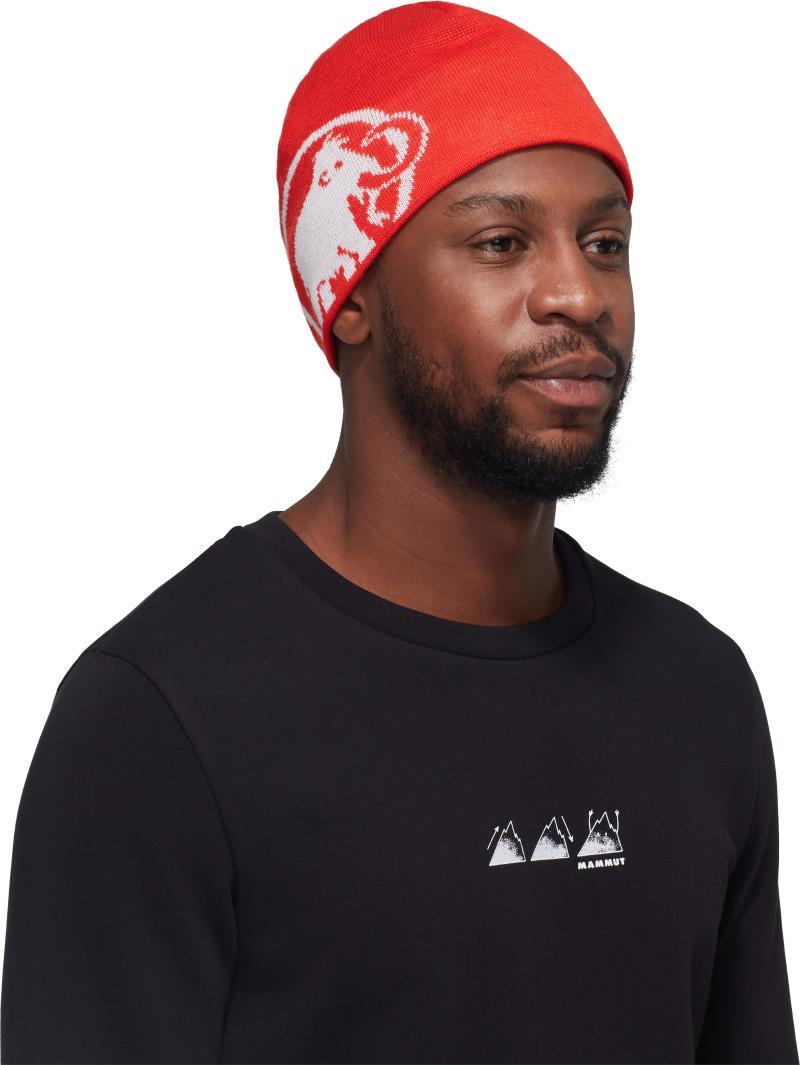 Tweak Beanie - Mammut Red / White 1