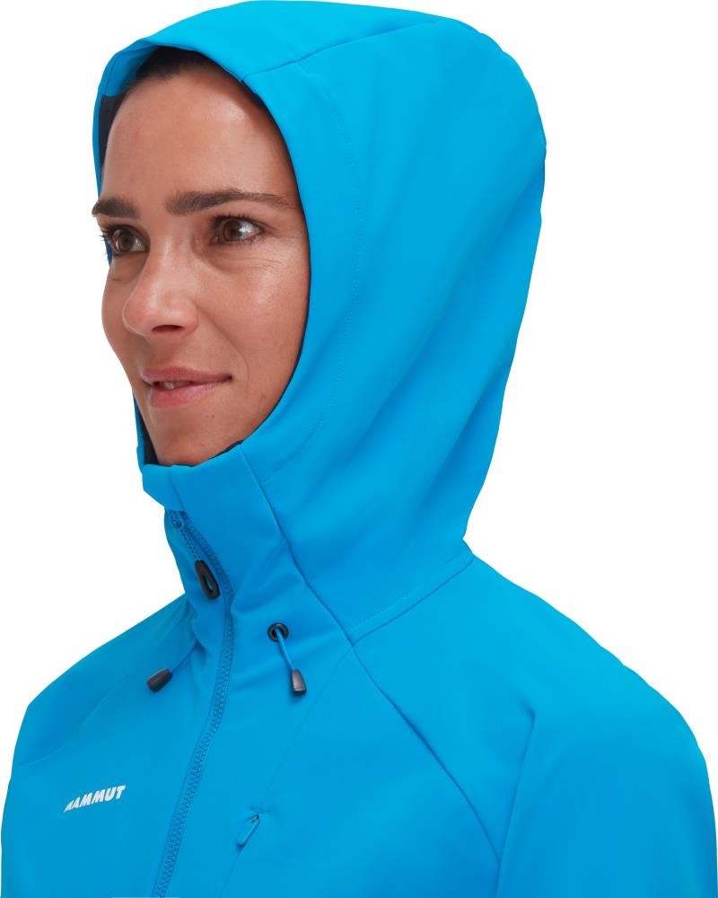 Ultimate Comfort SO Hooded Jacket - Womens - glacier blue 1