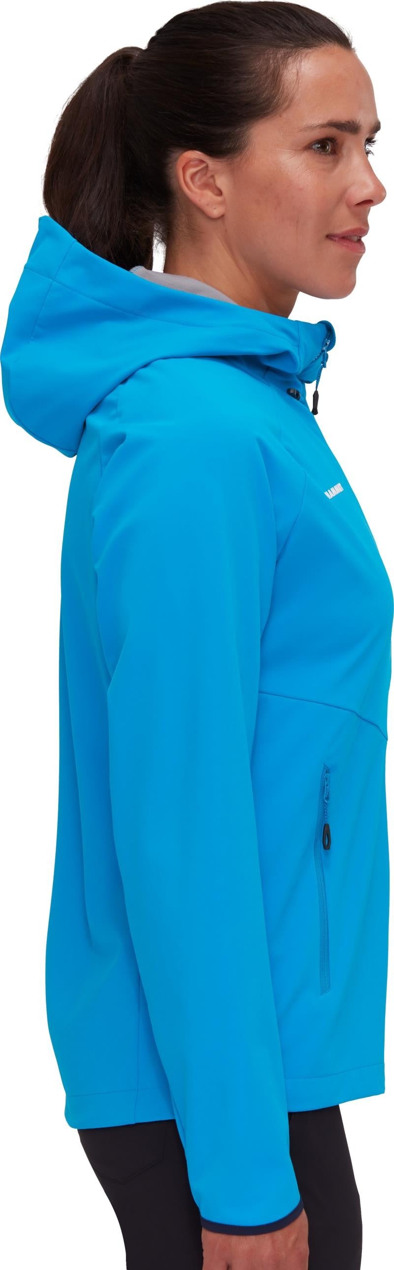 Ultimate Comfort SO Hooded Jacket - Womens - glacier blue 1