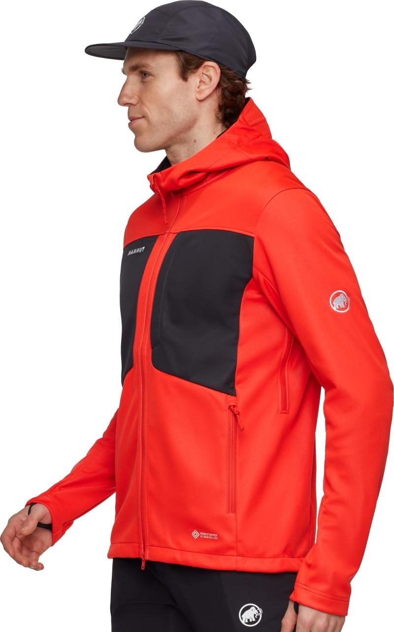 Ultimate VIII SO Hooded Jacket - Mens - mammut red / black 1