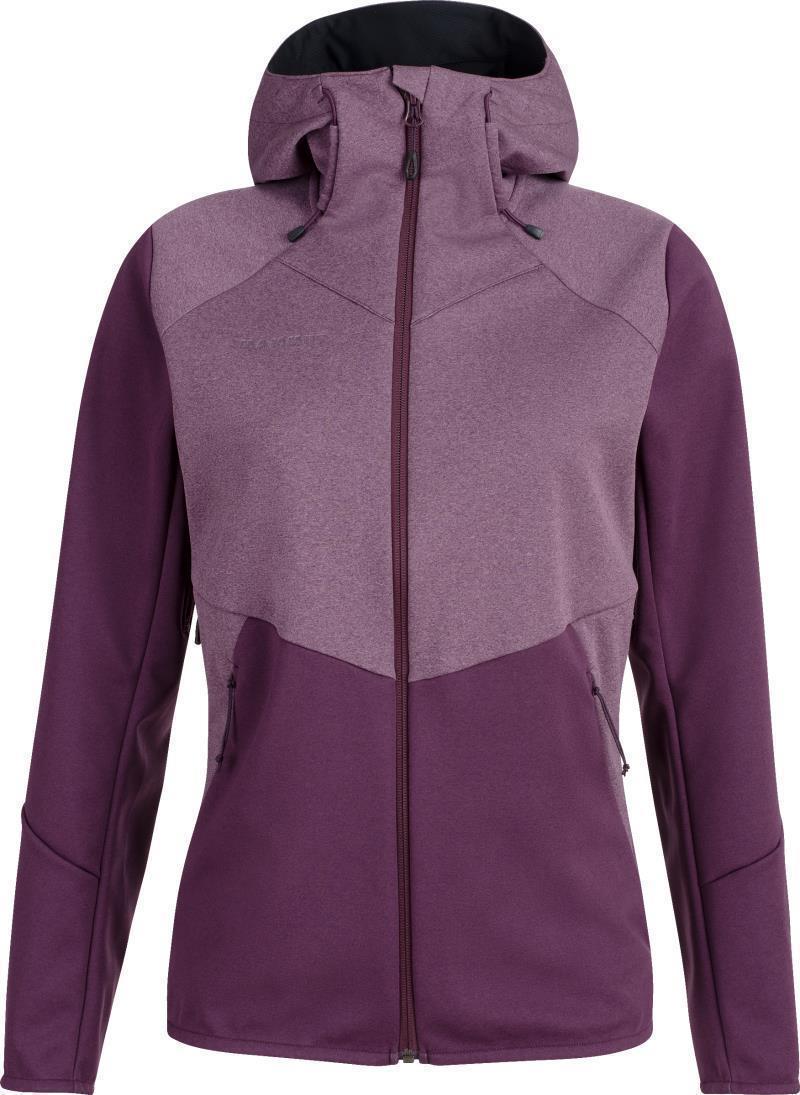 Ultimate VI SO Hooded Jacket - Womens - blackberry / blackberry melange 1