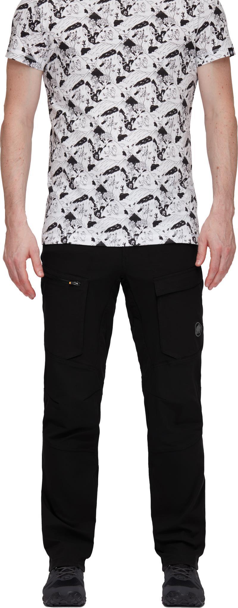 Zinal Hybrid Pants, Long - Mens - Black 2