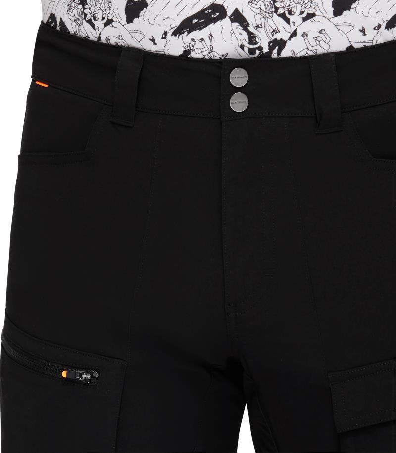 Zinal Hybrid Pants, Long - Mens - Black 5