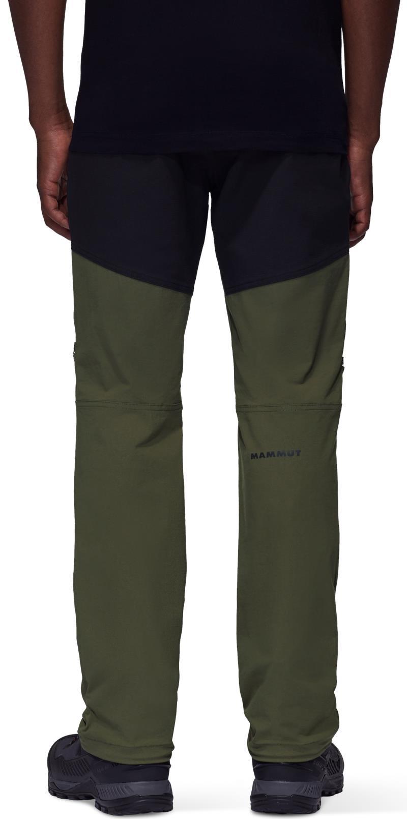 Zinal Hybrid Pants, Long - Mens - Dark Marsh / Black 3