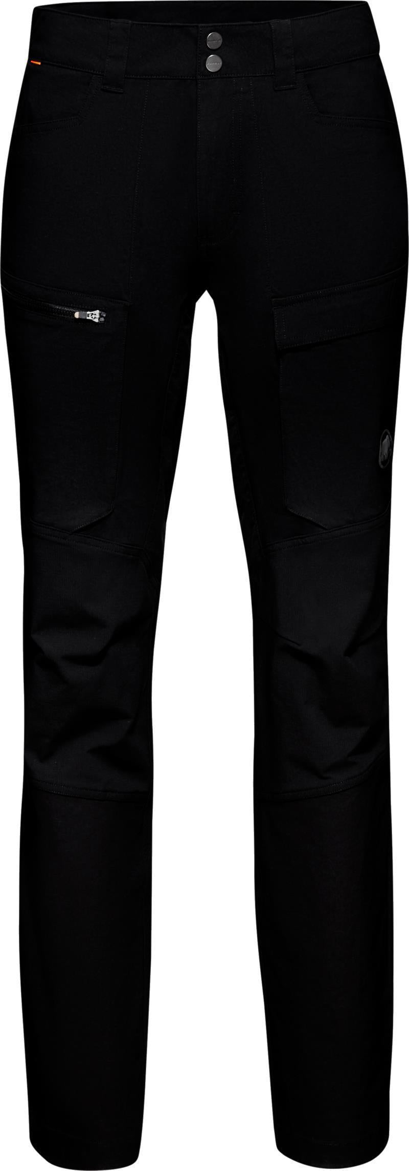 Zinal Hybrid Pants, Reg - Mens - Black 1
