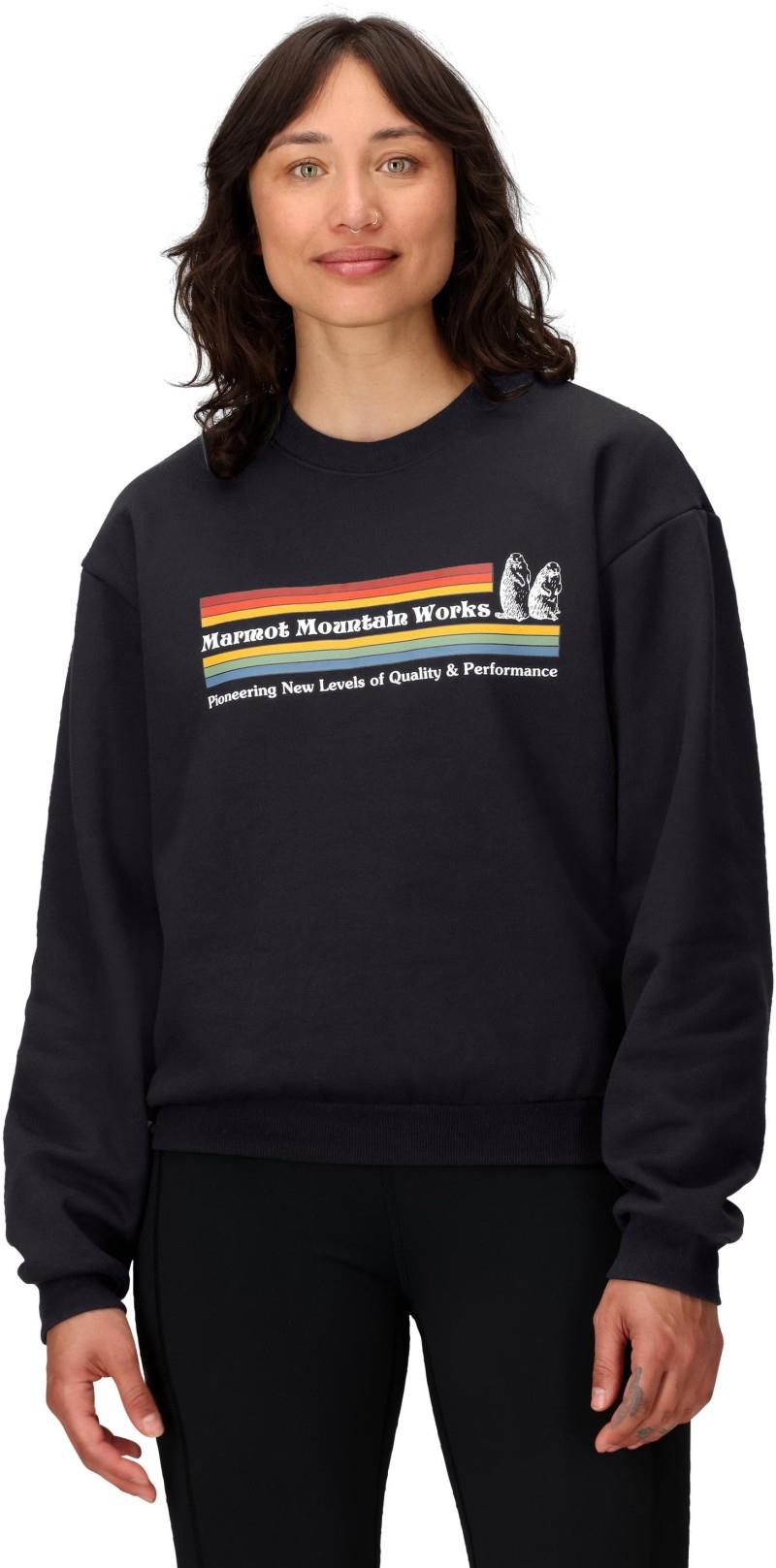 1983 Crew Sweatshirt - Womens - black 1