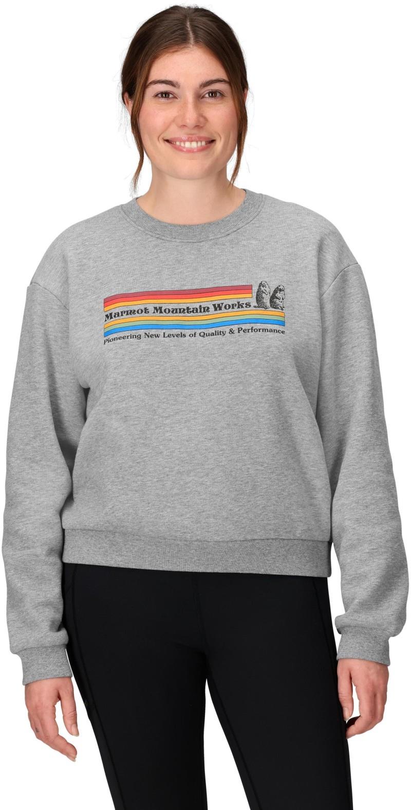 1983 Crew Sweatshirt - Womens - grey heather 1