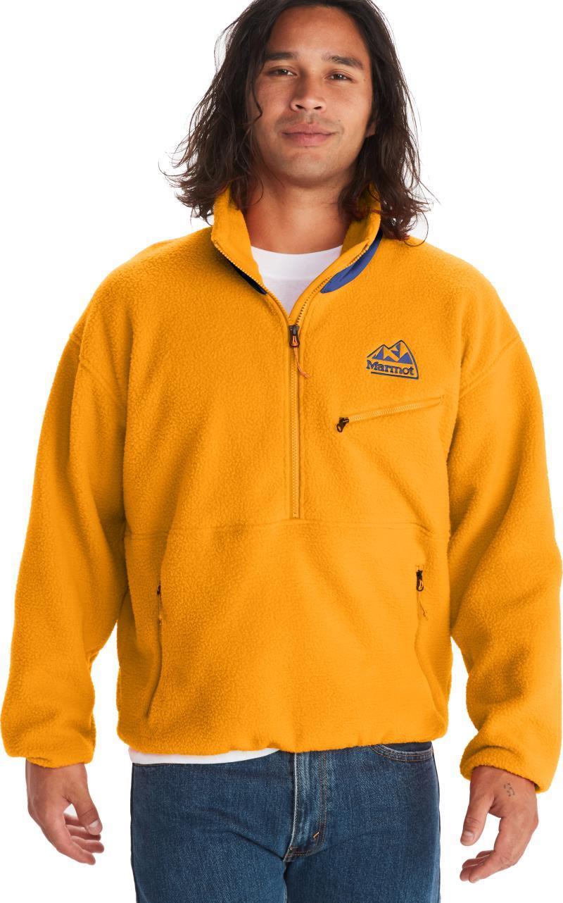 94 E.C.O. Recycled Fleece - Mens - Golden Sun / Trail Blue 3