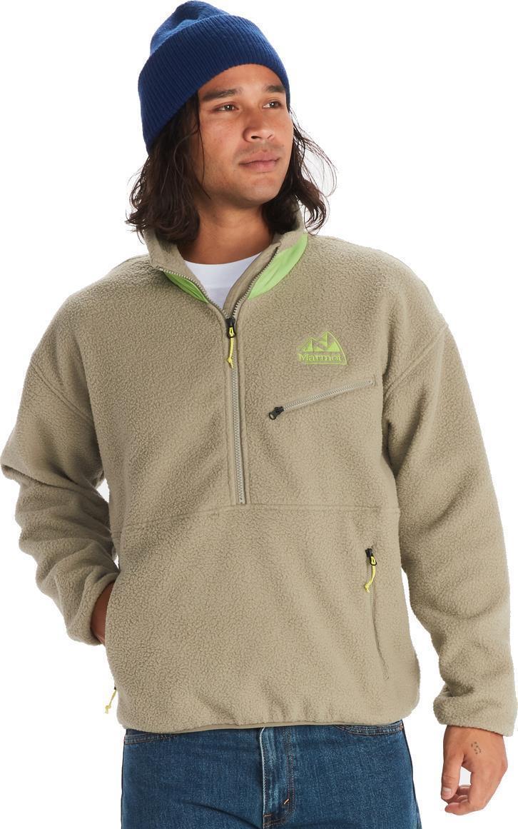 94 E.C.O. Recycled Fleece - Mens - Vetiver / Kiwi 2