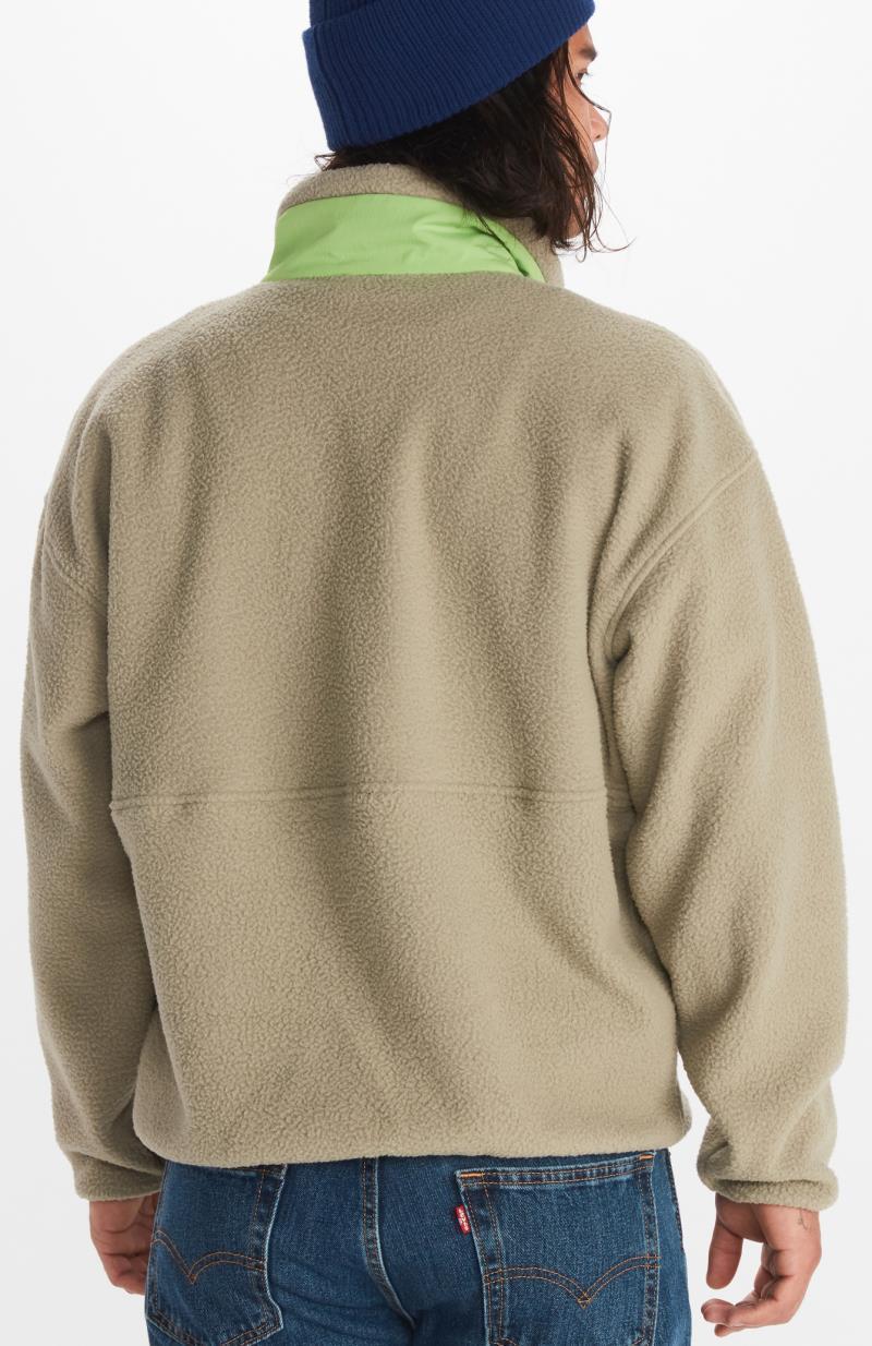 94 E.C.O. Recycled Fleece - Mens - Vetiver / Kiwi 3