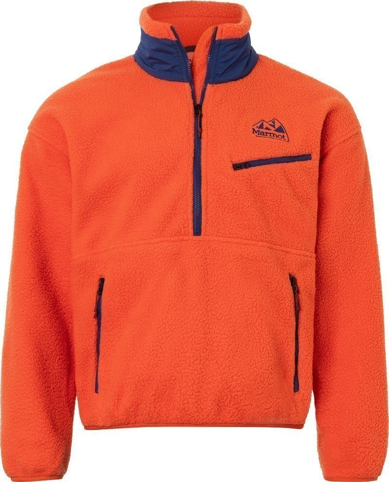 94 E.C.O. Recycled Fleece - Mens - ginger blossom / twilight blue 1