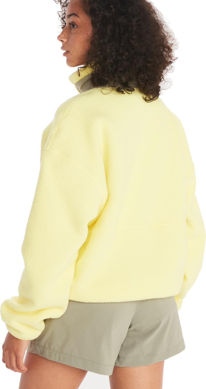 94 E.C.O. Recycled Fleece - Womens - Light Yellow / Vetiver 2