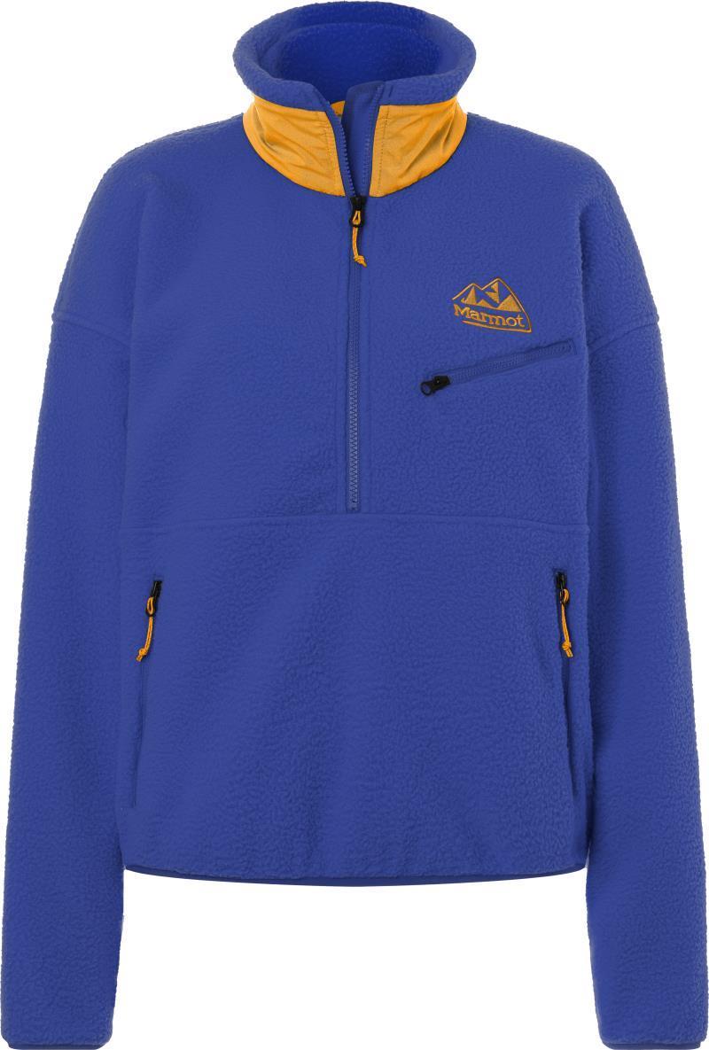 94 E.C.O. Recycled Fleece - Womens - Trail Blue / Golden Sun 1