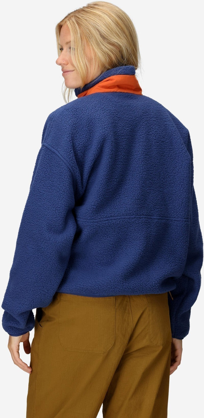 94 E.C.O. Recycled Fleece - Womens - twilight blue / ginger blossom 1