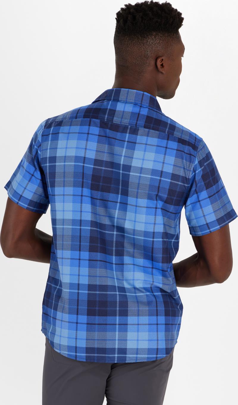 Aerobora Novelty SS - Mens - Twilight Blue Wayland Plaid 2