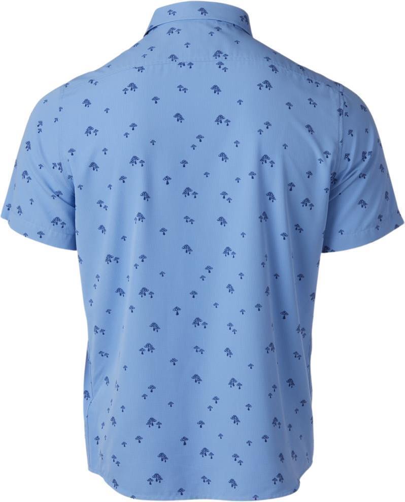 Aerobora Novelty SS - Mens - blue bonnet mushroom 1