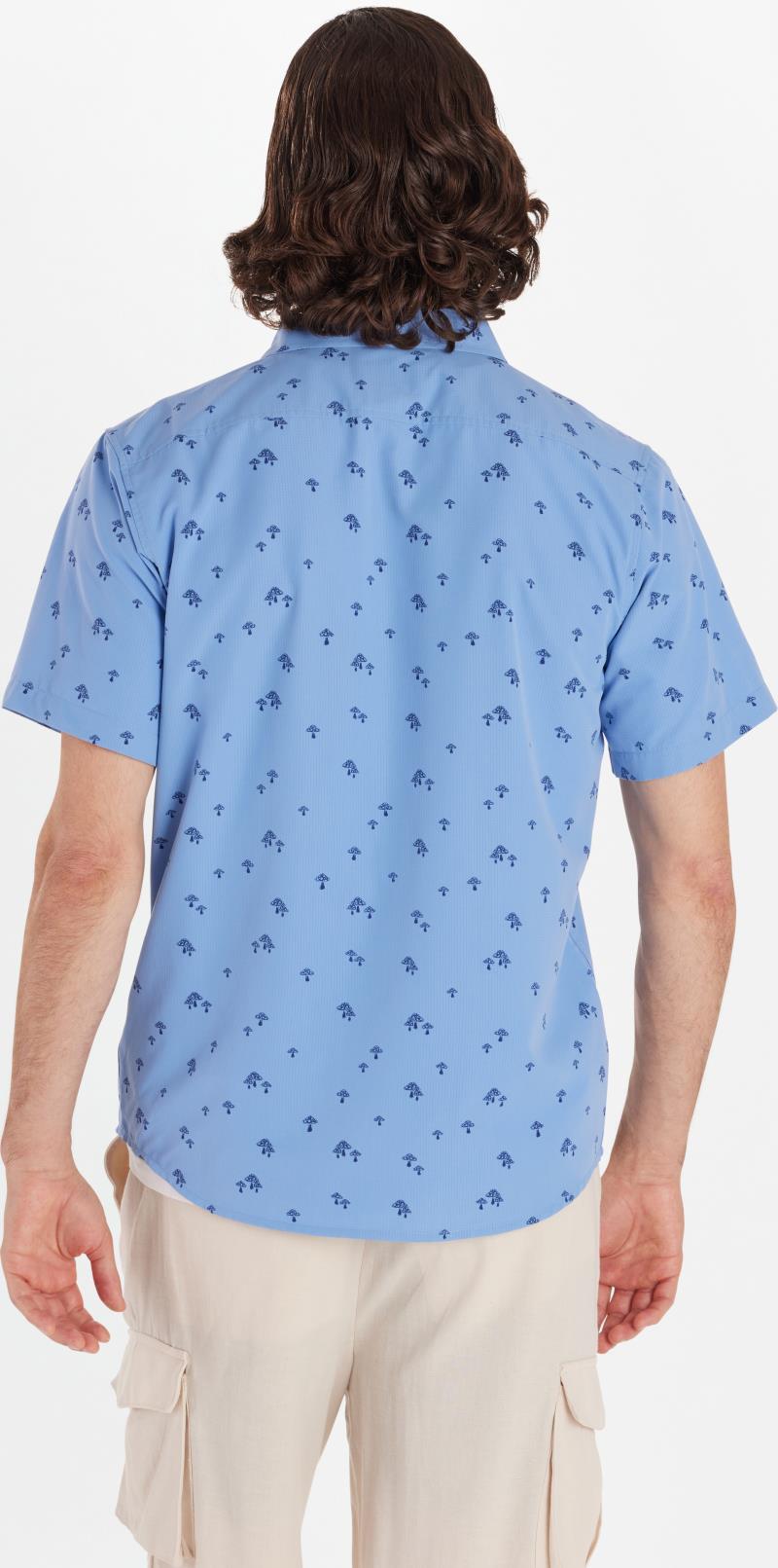 Aerobora Novelty SS - Mens - blue bonnet mushroom 1