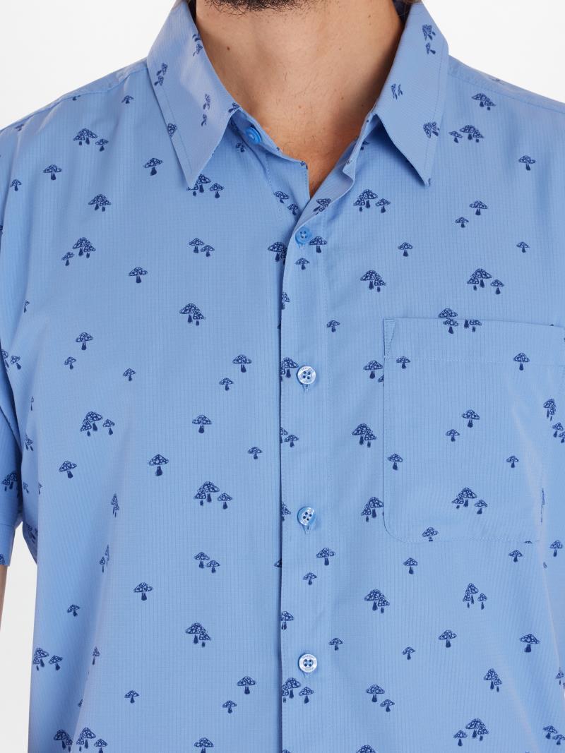 Aerobora Novelty SS - Mens - blue bonnet mushroom 1