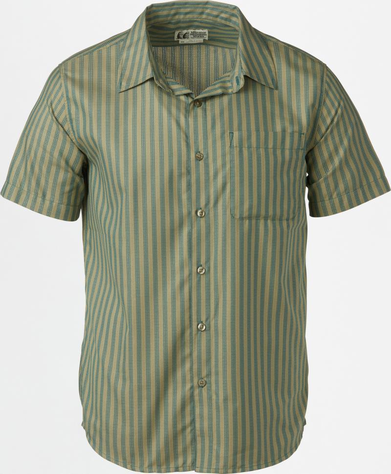 Aerobora Novelty SS - Mens - dark jungle austin stripe 1