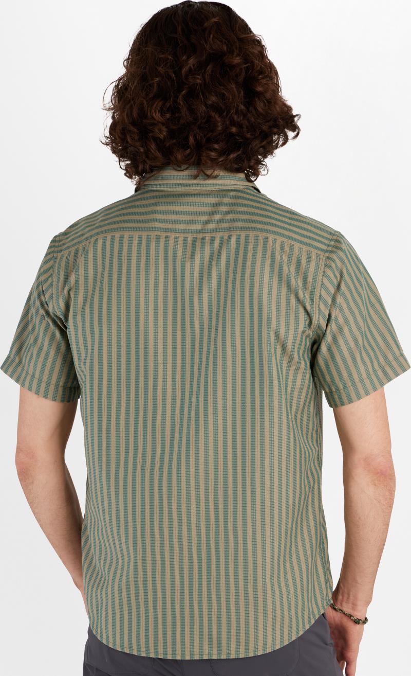 Aerobora Novelty SS - Mens - dark jungle austin stripe 1