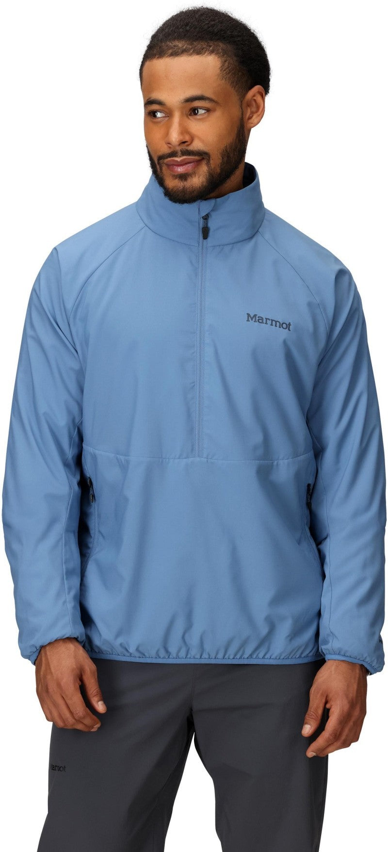 Aerothermal 1/2 Zip - Mens - rain cloud 1