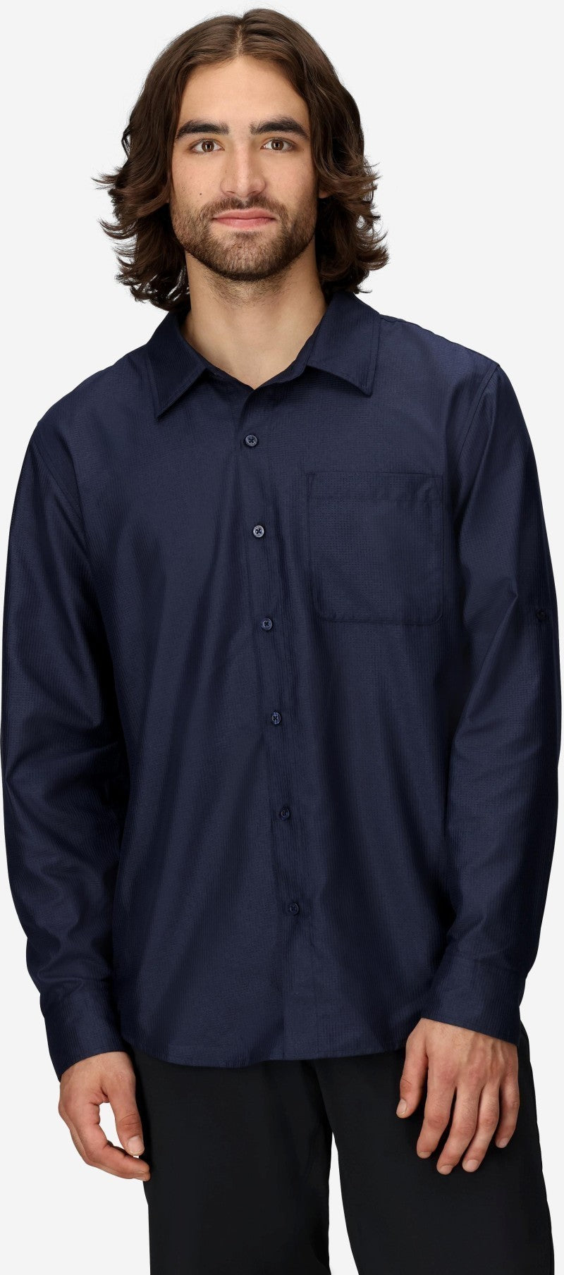 AirExchange LS Shirt - Mens - arctic navy 1