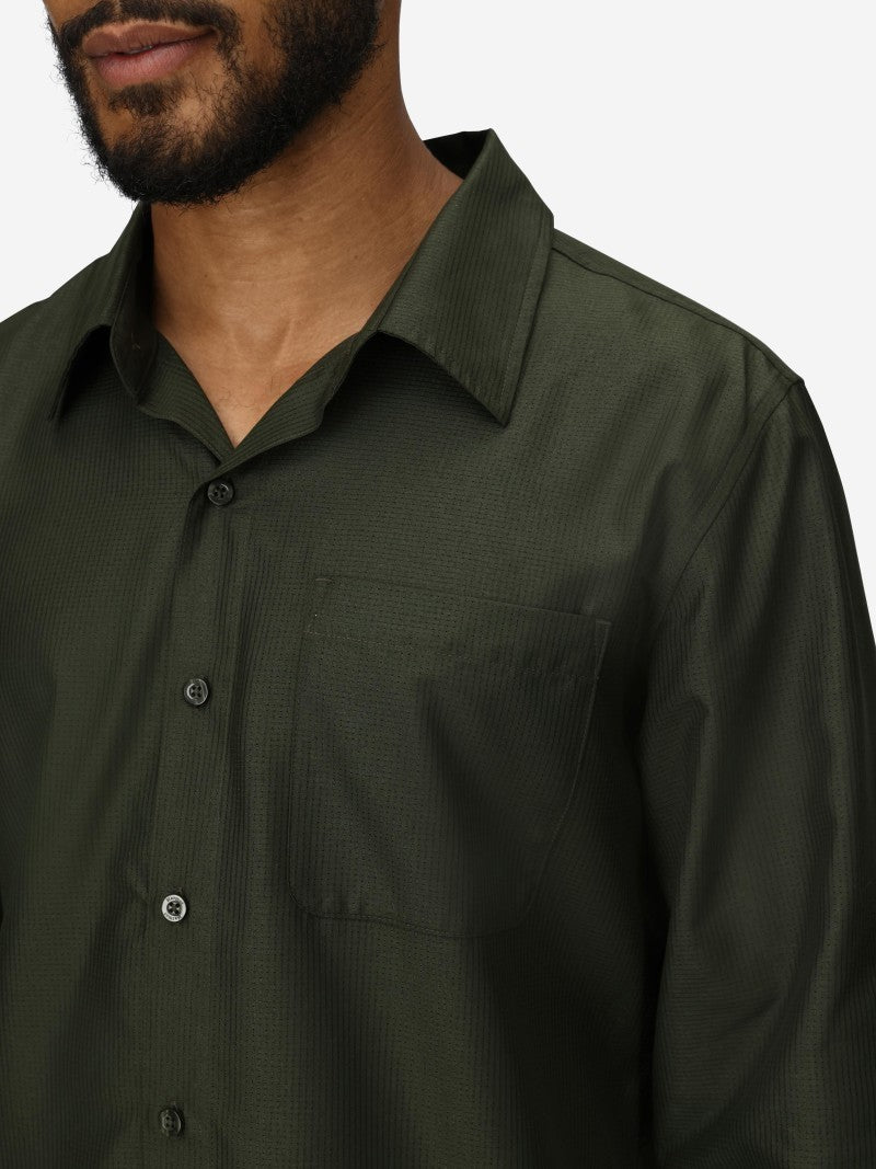 AirExchange LS Shirt - Mens - rosin green 1