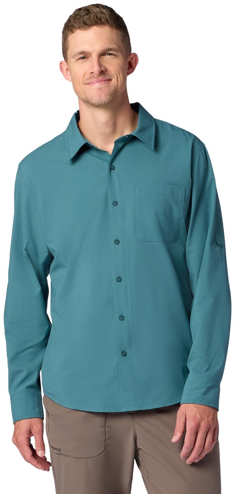 AirExchange LS Shirt - Mens - seafloor 1