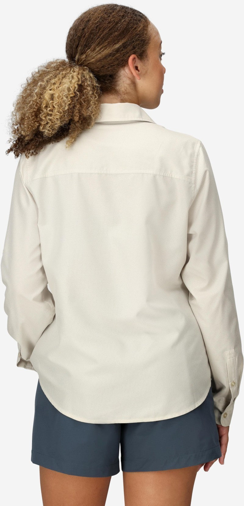 AirExchange LS Shirt - Womens - birch bark 1