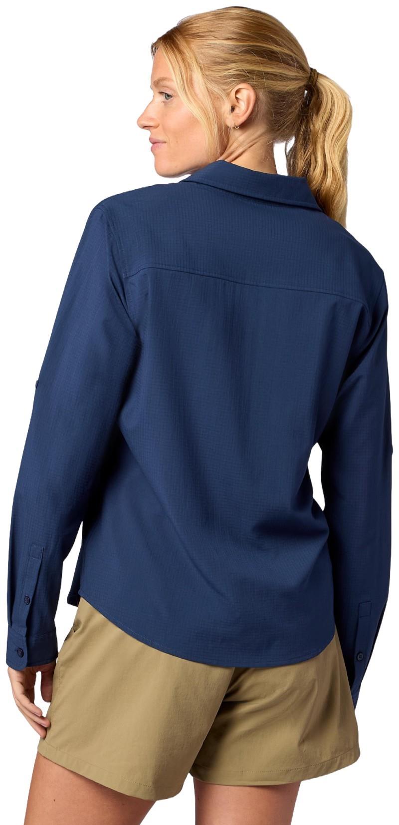 AirExchange LS Shirt - Womens - nightfall navy 1