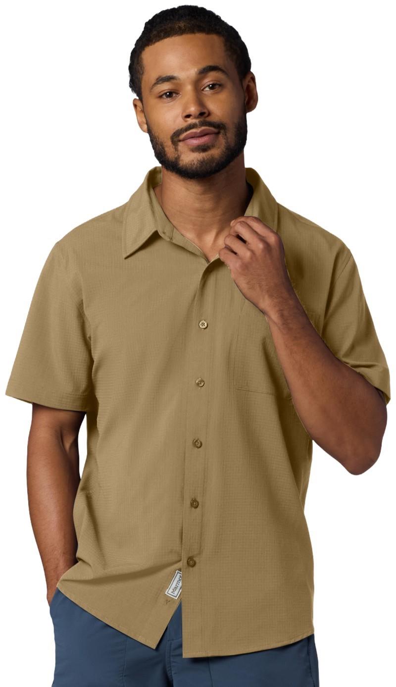 AirExchange SS Shirt - Mens - desert khaki 1