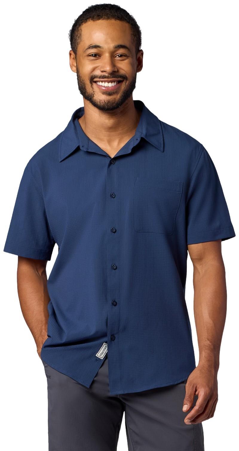 AirExchange SS Shirt - Mens - nightfall navy 1