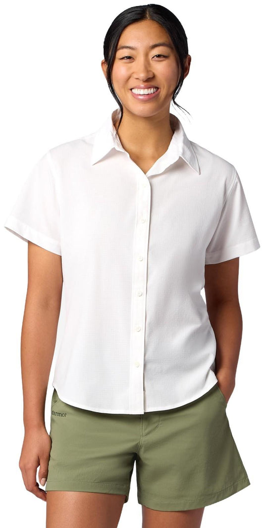 AirExchange SS Shirt - Womens - pearl 1