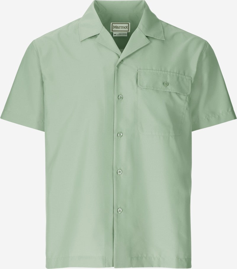 AirExchange SolarShield Camp SS Shirt - Mens - agate green 1