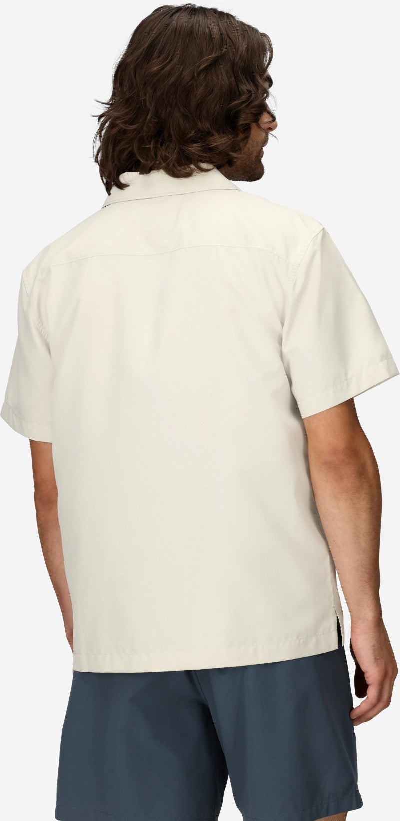 AirExchange SolarShield Camp SS Shirt - Mens - birch bark 1